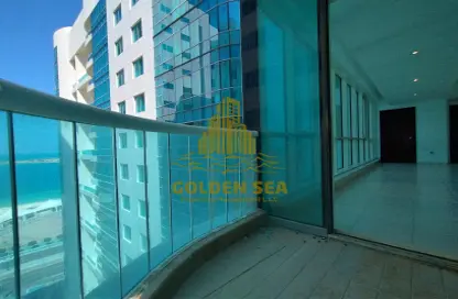 Balcony image for: Duplex - 3 Bedrooms - 5 Bathrooms for rent in Khalidiya Tower - Khalidiya Street - Al Khalidiya - Abu Dhabi, Image 1
