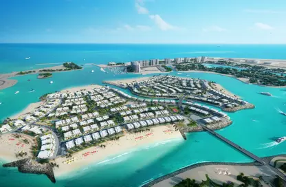 Water View image for: Villa - 4 Bedrooms - 6 Bathrooms for sale in Beach Homes - Falcon Island - Al Hamra Village - Ras Al Khaimah, Image 1