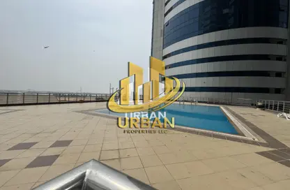 شقة - غرفة نوم - 2 حمامات للايجار في 3 برج منازل - الممزر - الشارقة - الشارقة