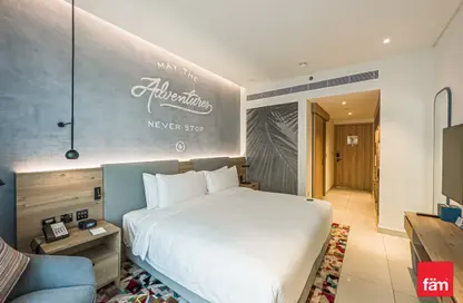 صورة لـ غرفة- غرفة النوم النزل و الشقق الفندقية - 1 حمام للبيع في سيفين بالم - نخلة جميرا - دبي ، صورة رقم 1