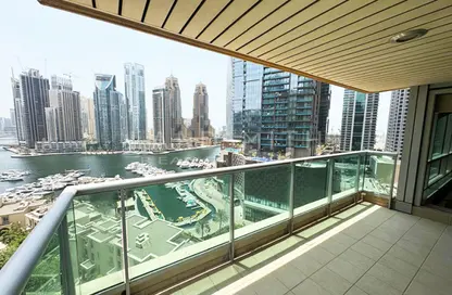 Apartment - 3 Bedrooms - 3 Bathrooms for rent in Al Mass Tower - Emaar 6 Towers - Dubai Marina - Dubai