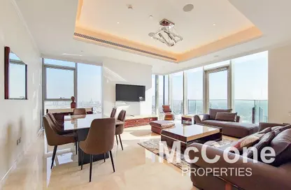Apartment - 3 Bedrooms - 5 Bathrooms for rent in The Residences JLT - Jumeirah Lake Towers - Dubai