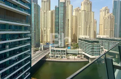 Apartment - Studio - 1 Bathroom for sale in Silverene Tower B - Silverene - Dubai Marina - Dubai