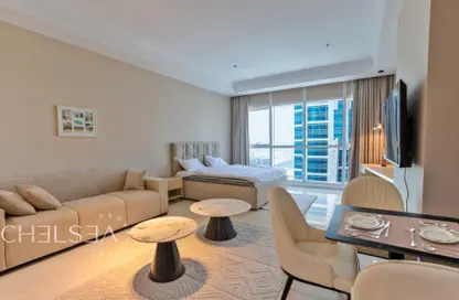 Apartment - Studio - 1 Bathroom for rent in The Court Tower - Business Bay - Dubai