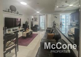 Living / Dining Room image for: Apartment - 2 bedrooms - 3 bathrooms for rent in Cayan Tower - Dubai Marina - Dubai, Image 1