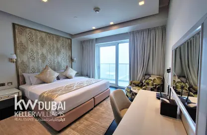 Apartment - 2 Bedrooms - 2 Bathrooms for rent in Damac Heights - Dubai Marina - Dubai