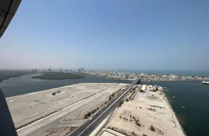 شقة - 2 غرف نوم - 3 حمامات للايجار في برج جلفار السكني - ابراج جلفار - النخيل - رأس الخيمة