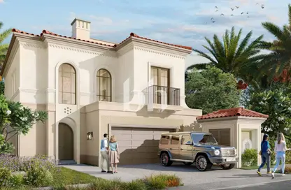 Villa - 4 Bedrooms - 7 Bathrooms for sale in Bloom Living - Zayed City (Khalifa City C) - Khalifa City - Abu Dhabi