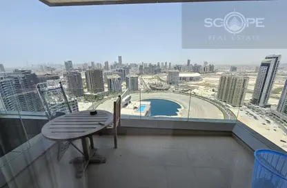 Apartment - Studio - 1 Bathroom for rent in The Matrix - Dubai Sports City - Dubai