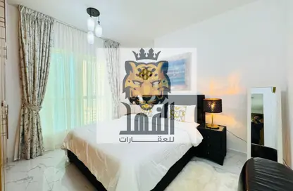 Apartment - 2 Bedrooms - 3 Bathrooms for rent in Oasis Tower - Al Rashidiya 1 - Al Rashidiya - Ajman