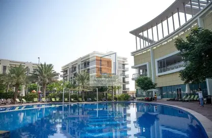 Pool image for: Apartment - 3 Bedrooms - 5 Bathrooms for rent in Al Rayyana - Khalifa City - Abu Dhabi, Image 1