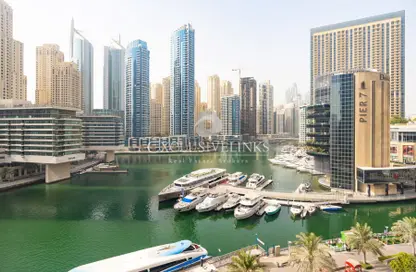 Apartment - 2 Bedrooms - 3 Bathrooms for rent in Silverene Tower A - Silverene - Dubai Marina - Dubai