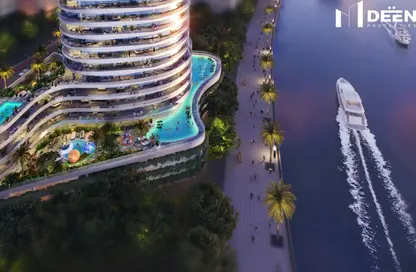 شقة - 2 غرف نوم - 2 حمامات للبيع في تاج القناة 2 - كانال كراون - الخليج التجاري - دبي