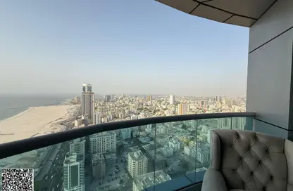 Apartment - 2 Bedrooms - 3 Bathrooms for sale in Ajman Corniche Residences - Ajman Corniche Road - Ajman
