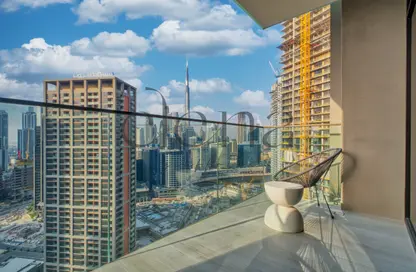 Apartment - Studio - 1 Bathroom for rent in Peninsula Five - Peninsula - Business Bay - Dubai