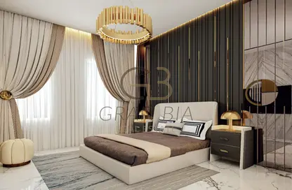 Room / Bedroom image for: Apartment - 3 Bedrooms - 3 Bathrooms for sale in Bayz by Danube - Business Bay - Dubai, Image 1