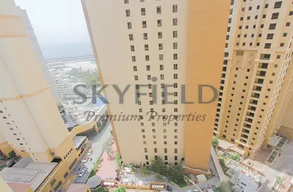 شقة - 2 غرف نوم - 3 حمامات للايجار في أمواج 4 - أمواج - جميرا بيتش ريزيدنس - دبي