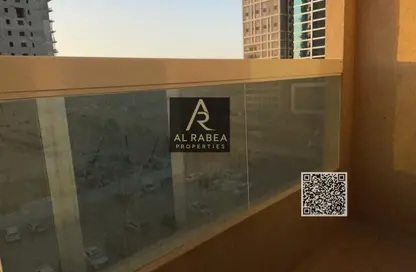 شقة - غرفة نوم - 2 حمامات للايجار في برج النعيمية 2 - أبراج النعيمية - النعيمية - عجمان شقة - غرفة نوم - 2 حمامات للايجار في برج النعيمية 2 - أبراج النعيمية - النعيمية - عجمان