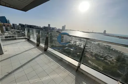 Balcony image for: Apartment - 3 Bedrooms - 4 Bathrooms for rent in Baynuna Tower 2 - Corniche Road - Abu Dhabi, Image 1