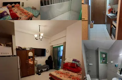 Apartment - Studio - 1 Bathroom for rent in Smart Tower 1 - Al Amerah - Ajman