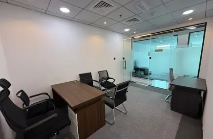 Office Space - Studio - 3 Bathrooms for rent in The Prime Tower - Business Bay - Dubai
