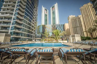 Apartment - 1 Bedroom - 1 Bathroom for rent in Bay Central West - Bay Central - Dubai Marina - Dubai