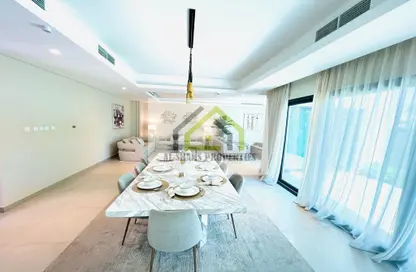 Dining Room image for: Villa - 3 Bedrooms - 4 Bathrooms for rent in Sharjah Sustainable City - Sharjah, Image 1