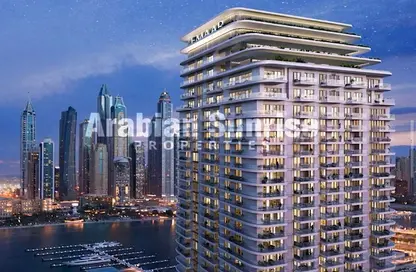 Apartment - 2 Bedrooms - 3 Bathrooms for sale in Beachgate by Address - EMAAR Beachfront - Dubai Harbour - Dubai