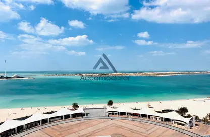 دوبلكس - 4 غرف نوم - 5 حمامات للايجار في برج بالغيلم - شارع الكورنيش - أبوظبي