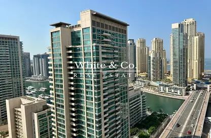 Outdoor Building image for: Apartment - 1 Bedroom - 2 Bathrooms for rent in West Avenue Tower - Dubai Marina - Dubai, Image 1