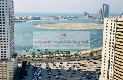 شقة - 2 غرف نوم - 2 حمامات للايجار في برج منازل 2 - شارع التعاون - التعاون - الشارقة