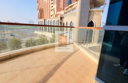 Terrace image for: Apartment - 3 Bedrooms - 4 Bathrooms for rent in Khalidiya Palace Rayhaan - Al Khalidiya - Abu Dhabi, Image 1