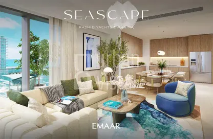 Apartment - 2 Bedrooms - 2 Bathrooms for sale in Seascape - Mina Rashid - Dubai