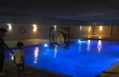 شقة - 2 غرف نوم - 2 حمامات للايجار في برج الليلي - مدينة الإمارات - عجمان