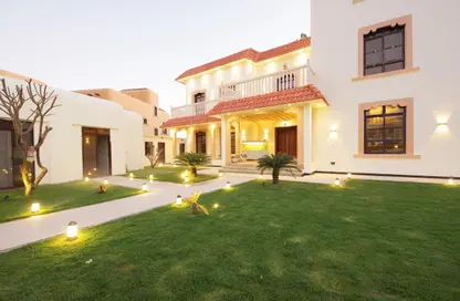 Outdoor House image for: Villa - 5 Bedrooms - 7 Bathrooms for rent in Western Residence South - Falcon City of Wonders - Dubai, Image 1