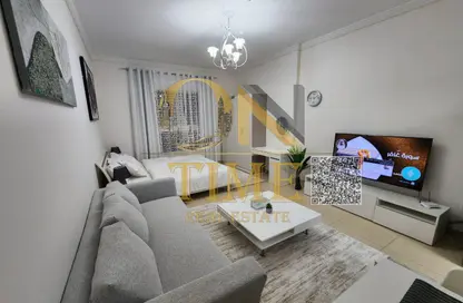 Apartment - Studio - 1 Bathroom for rent in Jasmine Towers - Garden City - Ajman