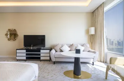 Apartment - Studio - 1 Bathroom for rent in The Palm Tower - Palm Jumeirah - Dubai