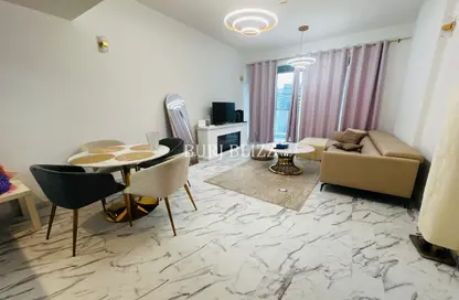 Apartment - 1 Bedroom - 2 Bathrooms for rent in Hub Canal 1 - Hub-Golf Towers - Dubai Sports City - Dubai