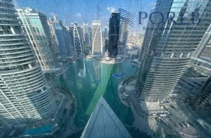 Outdoor Building image for: Office Space - Studio for rent in Almas Tower - Lake Almas East - Jumeirah Lake Towers - Dubai, Image 1