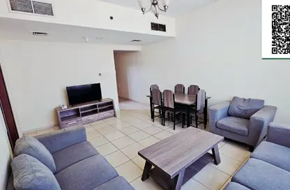 Apartment - 1 Bedroom - 1 Bathroom for rent in Orient Tower 1 - Orient Towers - Al Bustan - Ajman