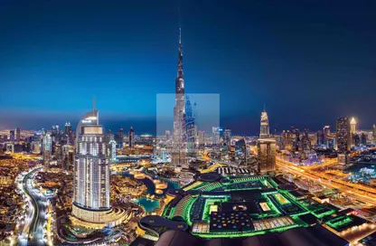 شقة - 3 غرف نوم - 3 حمامات للبيع في العنوان رزيدنسز برج الأوبرا دبي 1 - ذو ادراس ريزيدنس دبي أوبرا - دبي وسط المدينة - دبي