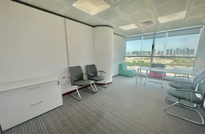 Office Space - Studio - 2 Bathrooms for rent in Junaibi Tower - Al Danah - Abu Dhabi