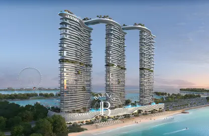 Apartment - 2 Bedrooms - 3 Bathrooms for sale in Tower B - Damac Bay - Dubai Harbour - Dubai
