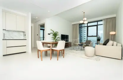 Apartment - 1 Bedroom - 1 Bathroom for rent in Marina Vista Tower 1 - Marina Vista - EMAAR Beachfront - Dubai Harbour - Dubai