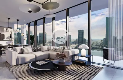 Apartment - 1 Bedroom - 1 Bathroom for sale in Peninsula Four - Peninsula - Business Bay - Dubai
