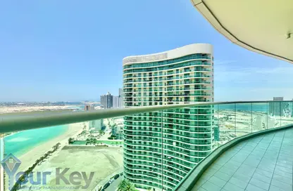 Apartment - 1 Bedroom - 2 Bathrooms for rent in Beach Towers - Shams Abu Dhabi - Al Reem Island - Abu Dhabi