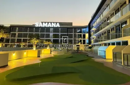 Apartment - Studio - 1 Bathroom for rent in Samana Golf Avenue - Dubai Studio City - Dubai