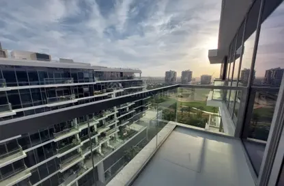 Balcony image for: Apartment - 1 Bedroom - 2 Bathrooms for rent in Golf Horizon Tower A - Golf Horizon - DAMAC Hills - Dubai, Image 1