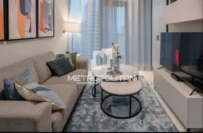Living Room image for: Apartment - 1 Bedroom - 2 Bathrooms for sale in J ONE Tower A - J ONE - Business Bay - Dubai, Image 1
