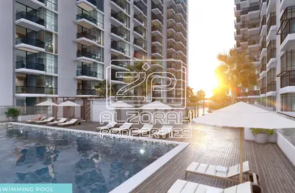 Apartment - 1 Bedroom - 2 Bathrooms for sale in Ajman Creek Towers - Al Rashidiya 1 - Al Rashidiya - Ajman